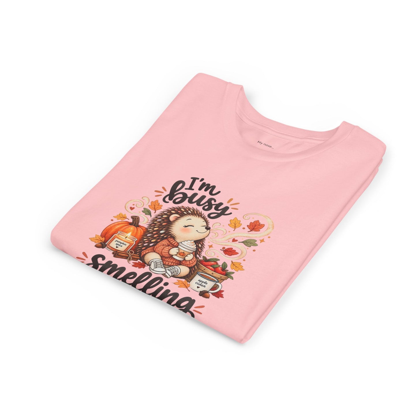 Fall Youth Tee — I'm Busy Smelling all the Smells