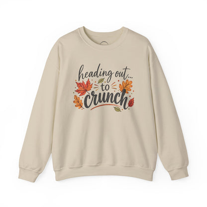 "Heading Out to Crunch" Fall Fun sweatshirt