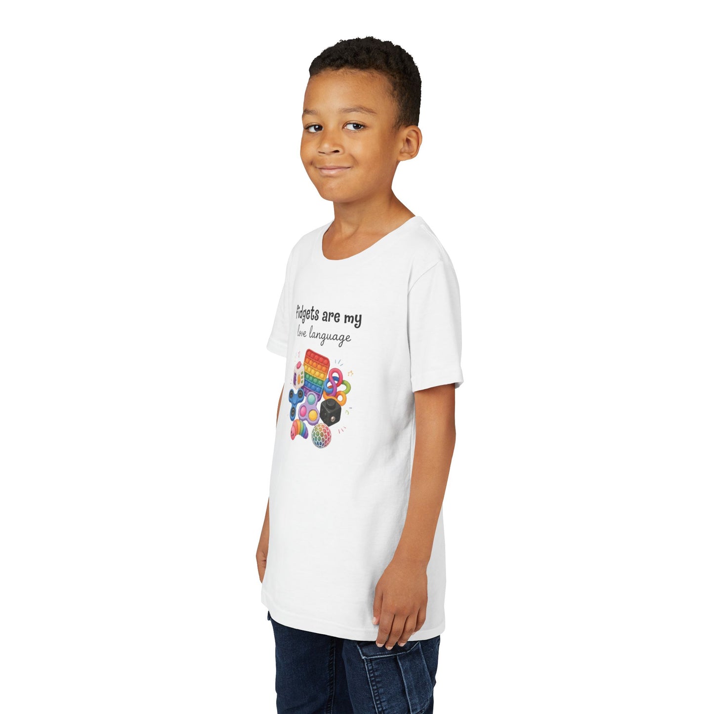 Youth Tee — Fidgets Are My Love Language