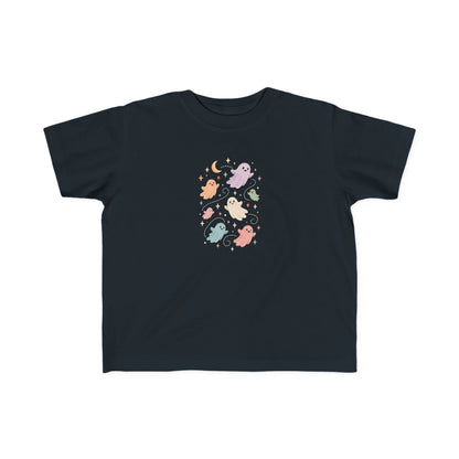Toddler Tee — Pastel Ghosts Cute Halloween Graphic