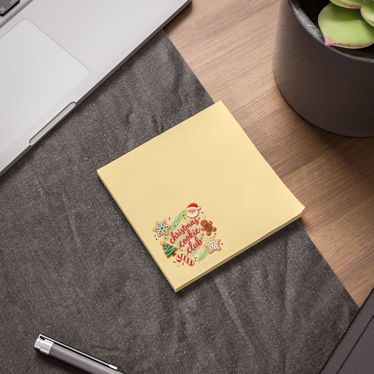 Christmas Cookie Club Post-it Note Pad