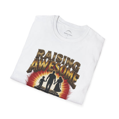 Raising Awesome (Takes Extra Steps) Family Pride Tee