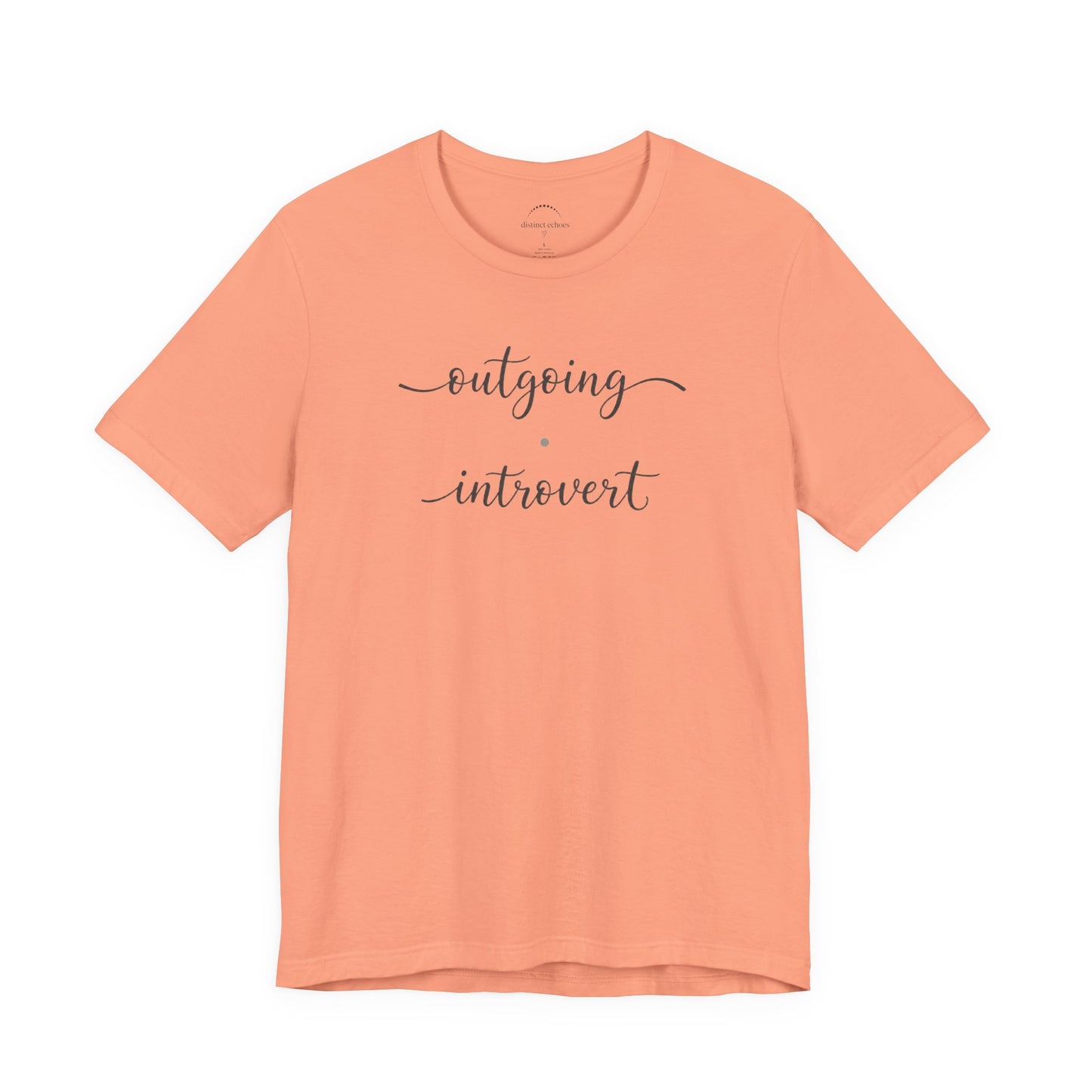 Outgoing Introvert T-Shirt — Fun Introvert Graphic Tee