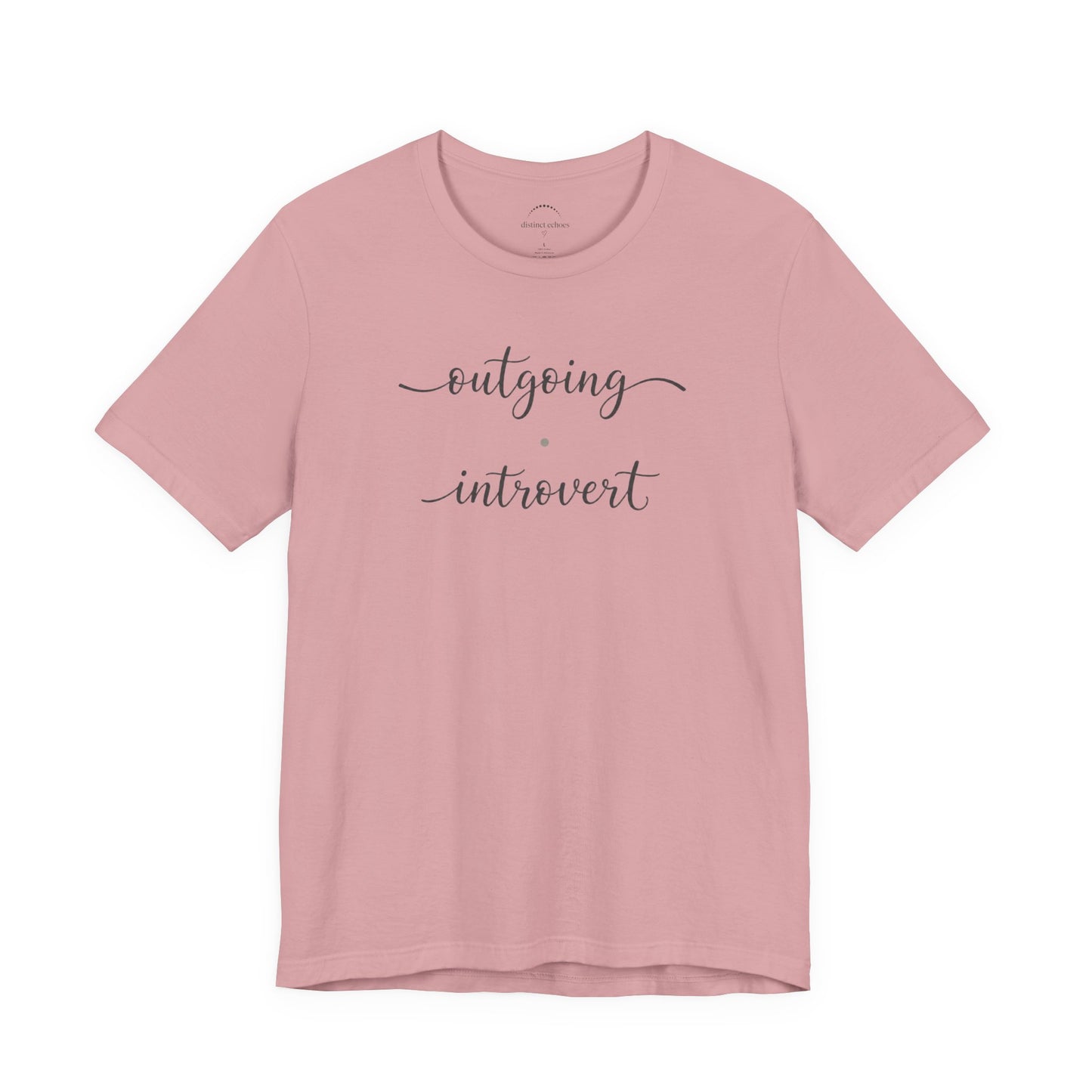 Outgoing Introvert T-Shirt — Fun Introvert Graphic Tee