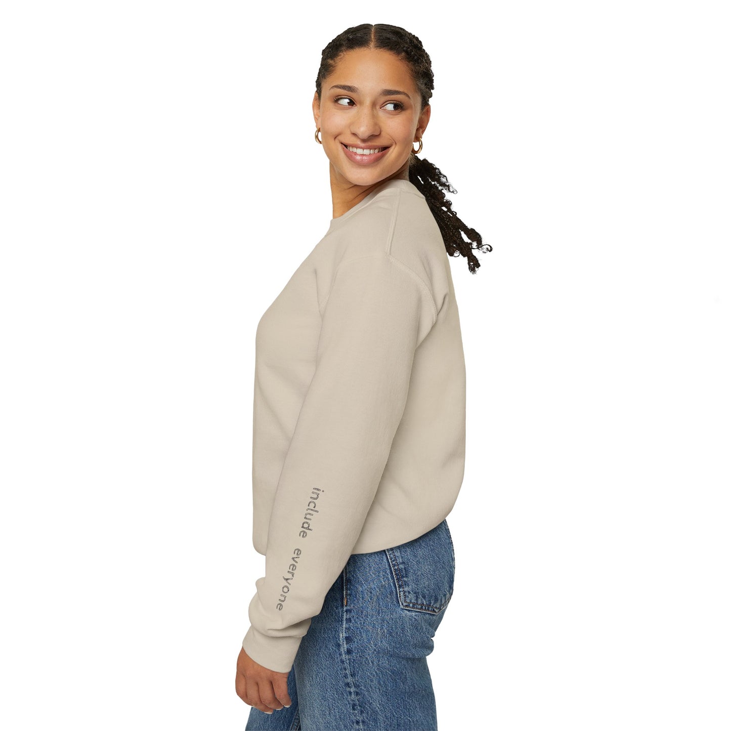 Inclusive Heart Crewneck Pullover