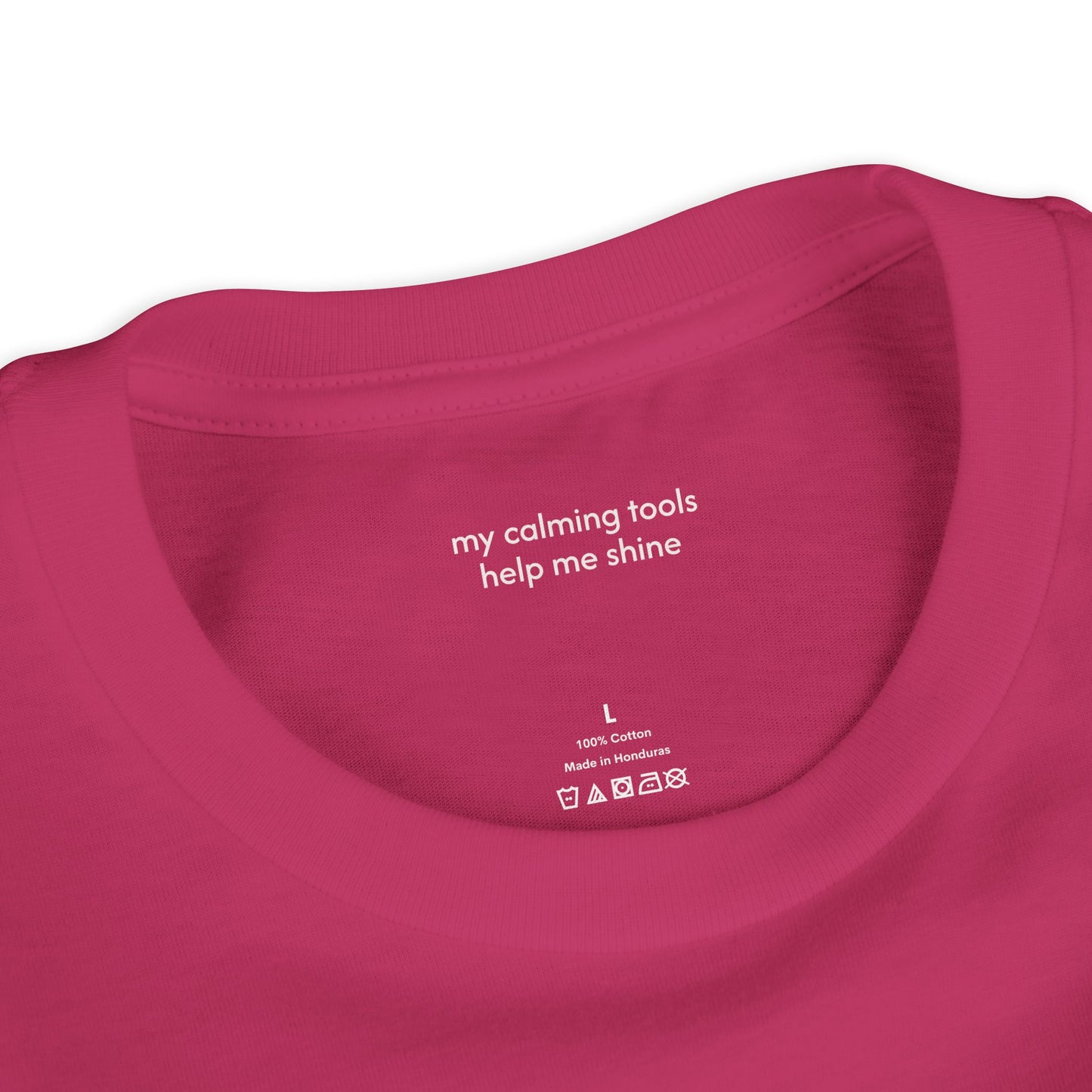 Youth Tee — "Squeezes help me with big feelings" Cute Hedgehog Emotional Support Shirt