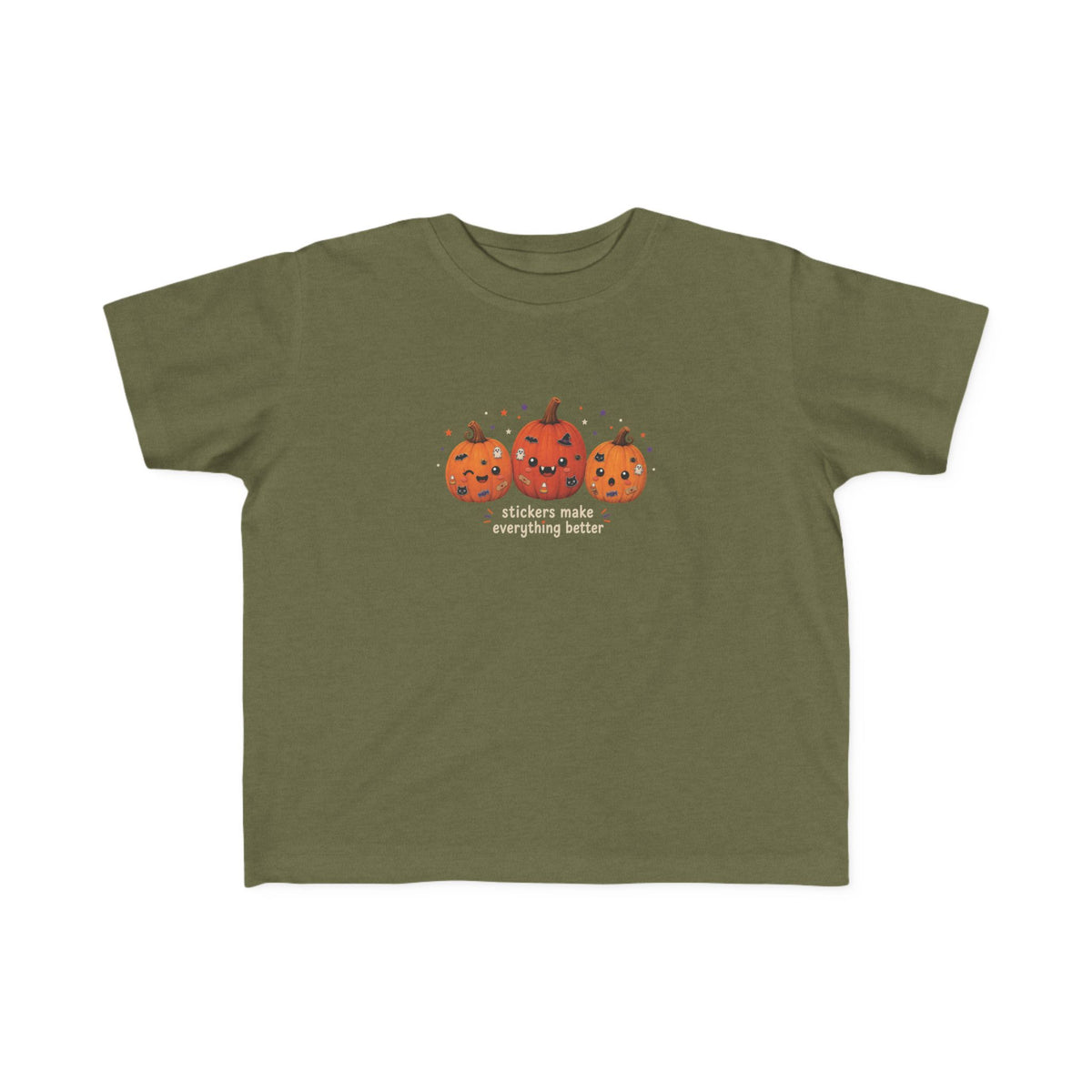 Toddler Pumpkin Trio Tee — Stickers Make Everything Better