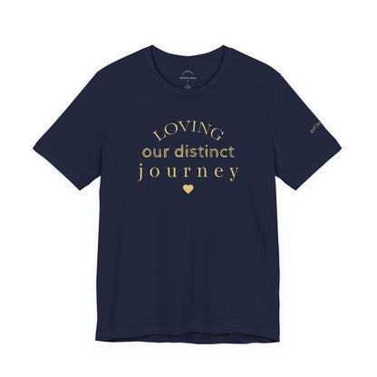 Loving Our Distinct Journey Tee - Neurodiverse Family Life