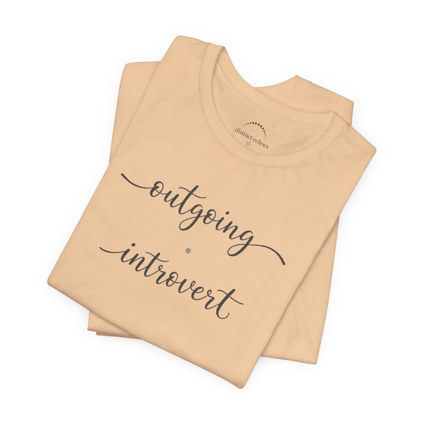 Outgoing Introvert T-Shirt — Fun Introvert Graphic Tee