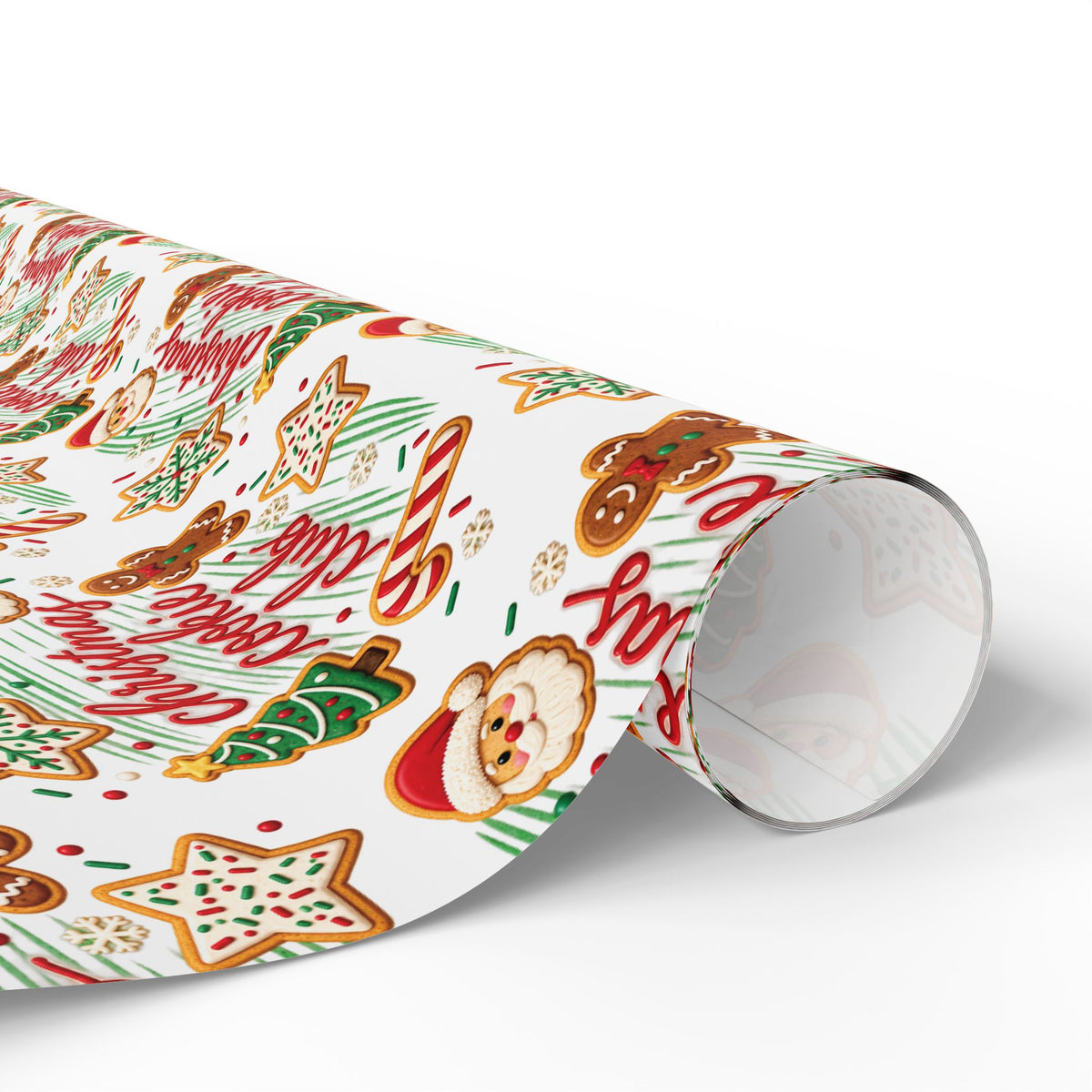 Christmas Cookie Club Holiday Wrapping Paper 30" x 36"