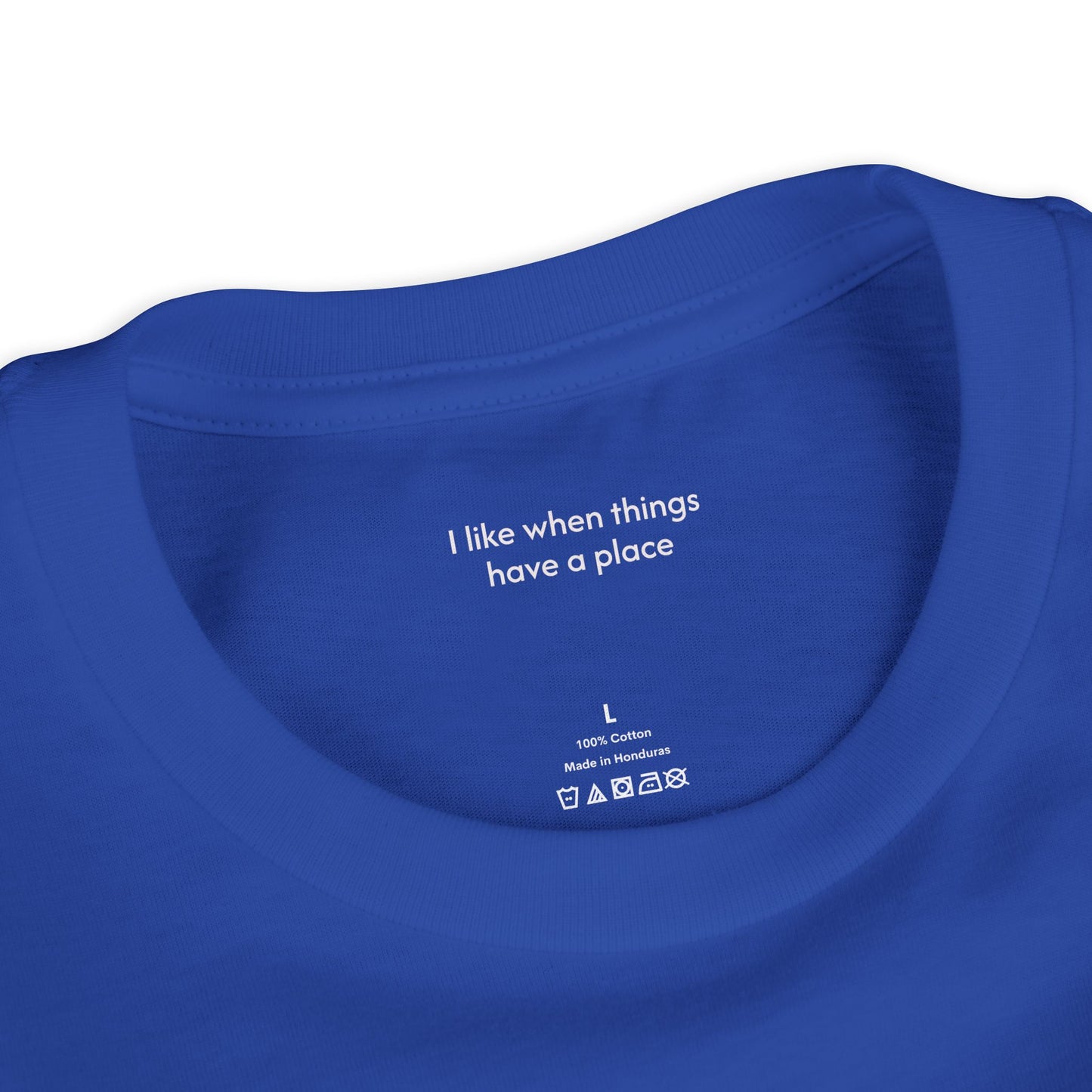 Youth Tee — "Putting Things in Order Helps Me Feel Calm" Cute Hedgehog Kids Shirt