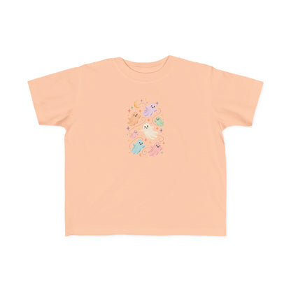 Toddler Tee — Pastel Ghosts Cute Halloween Graphic