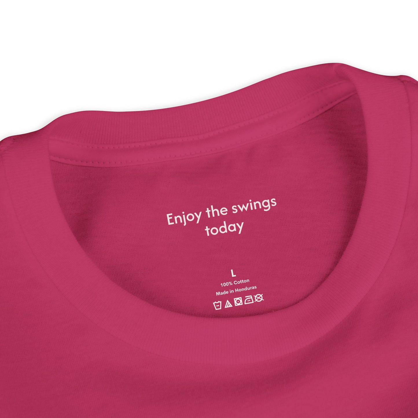 Hedgehog Swing Youth Tee – “Swinging Helps Me Think” Cute Kids Graphic T-Shirt