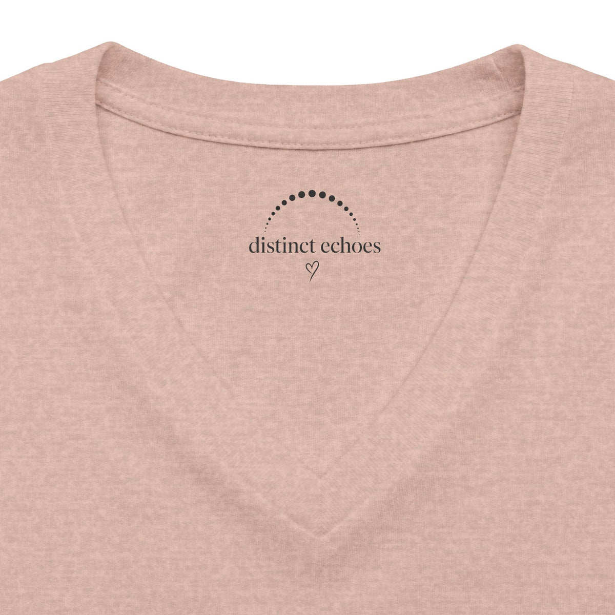 ASL Alphabet V-Neck Tee — Women's Sign Language Graphic T-Shirt  "Fall is for Everyone"