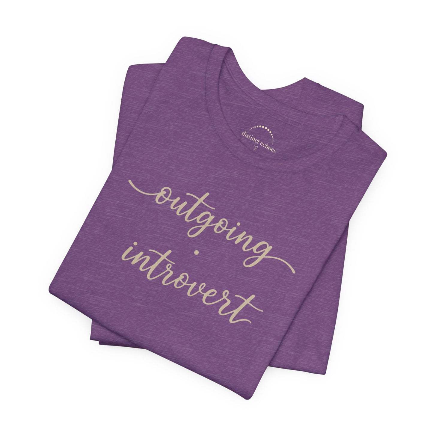 Outgoing Introvert T-Shirt — Fun Introvert Graphic Tee