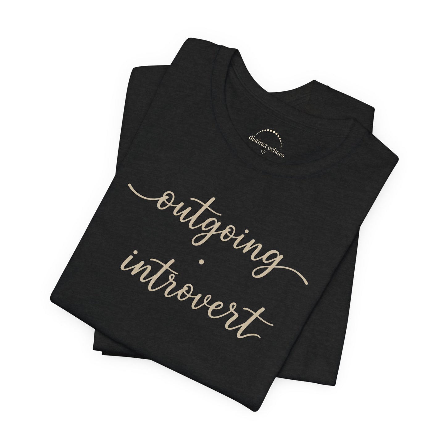Outgoing Introvert T-Shirt — Fun Introvert Graphic Tee