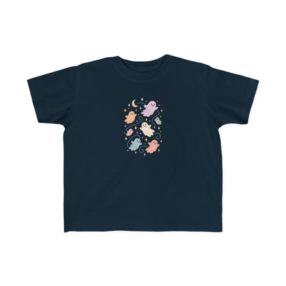 Toddler Tee — Pastel Ghosts Cute Halloween Graphic