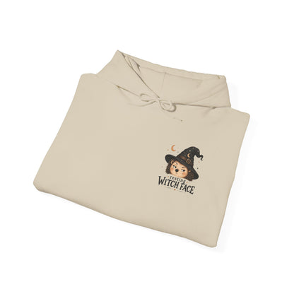 Halloween Hoodie - "Resting Witch Face" Funny Fall Graphic Comfort