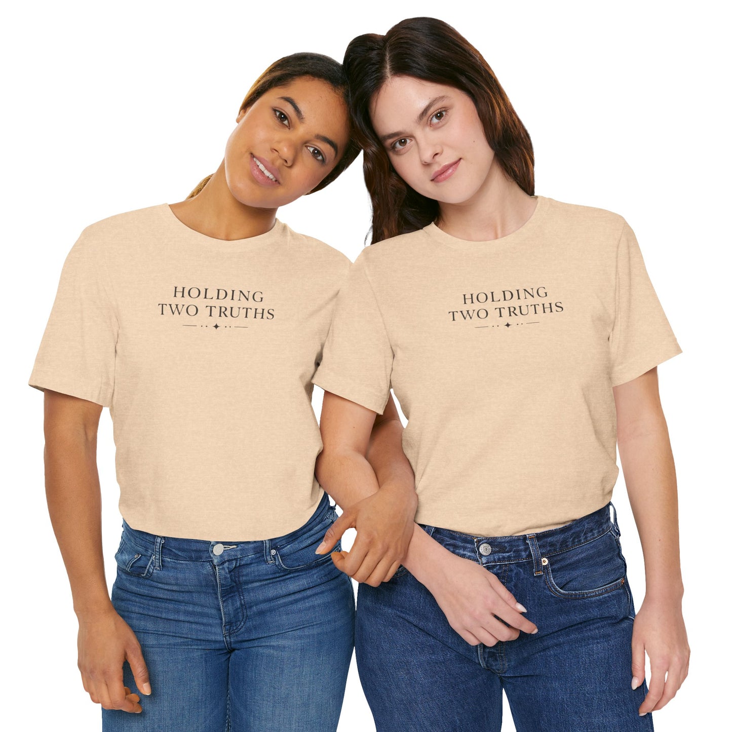 Holding Two Truths Tee — Both Truths Belong