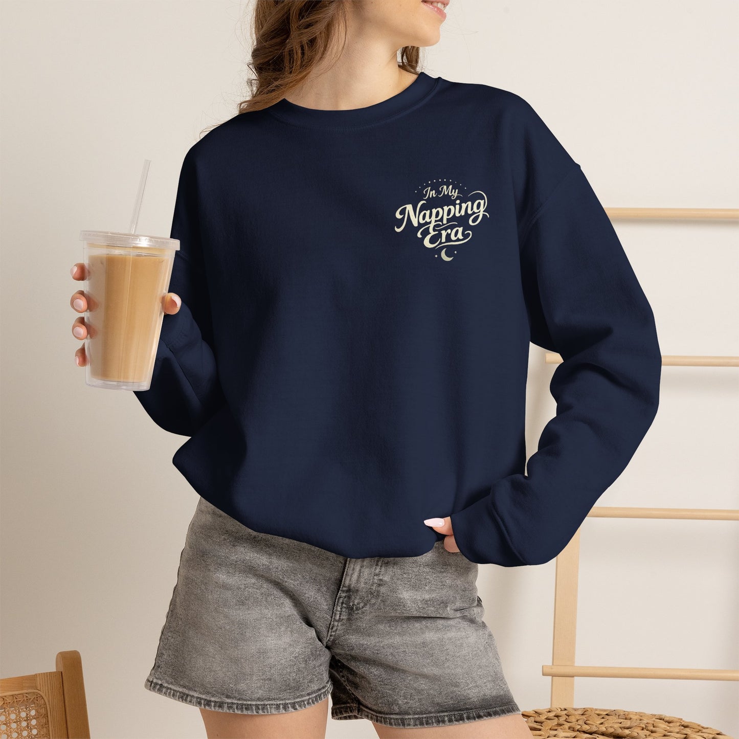 Napping Era Crewneck Sweatshirt — Cozy Sleep Lover Pullover