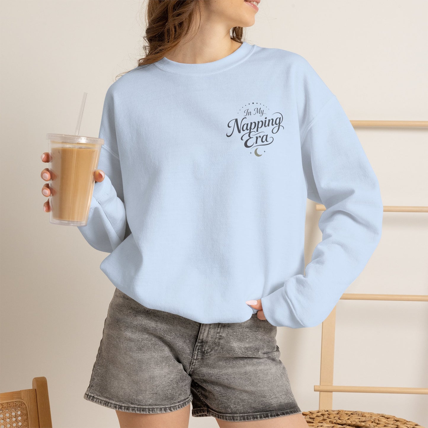Napping Era Crewneck Sweatshirt — Cozy Sleep Lover Pullover