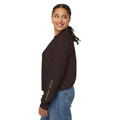 Inclusive Heart Crewneck Pullover