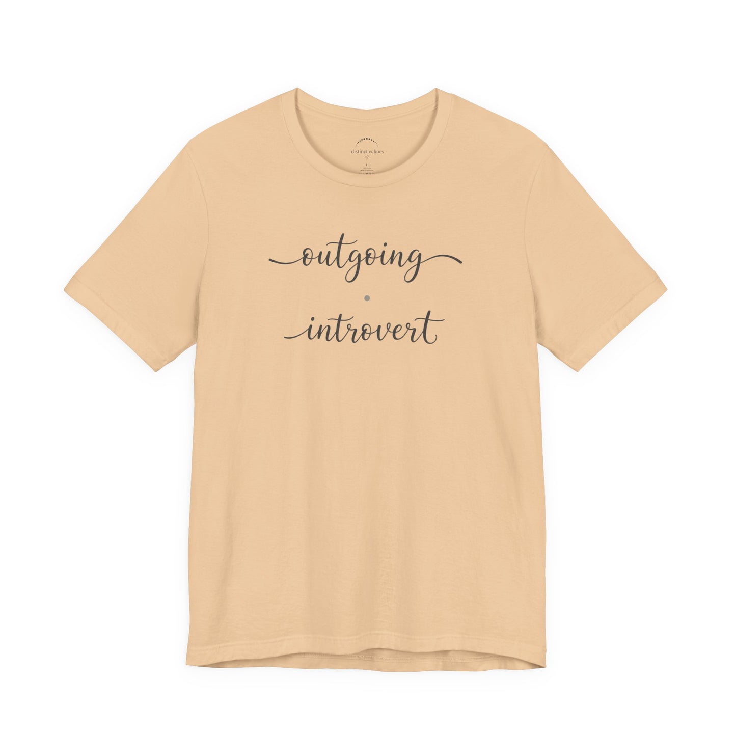 Outgoing Introvert T-Shirt — Fun Introvert Graphic Tee