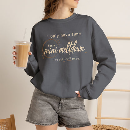 Cozy Sweatshirt — 'Mini Meltdown'