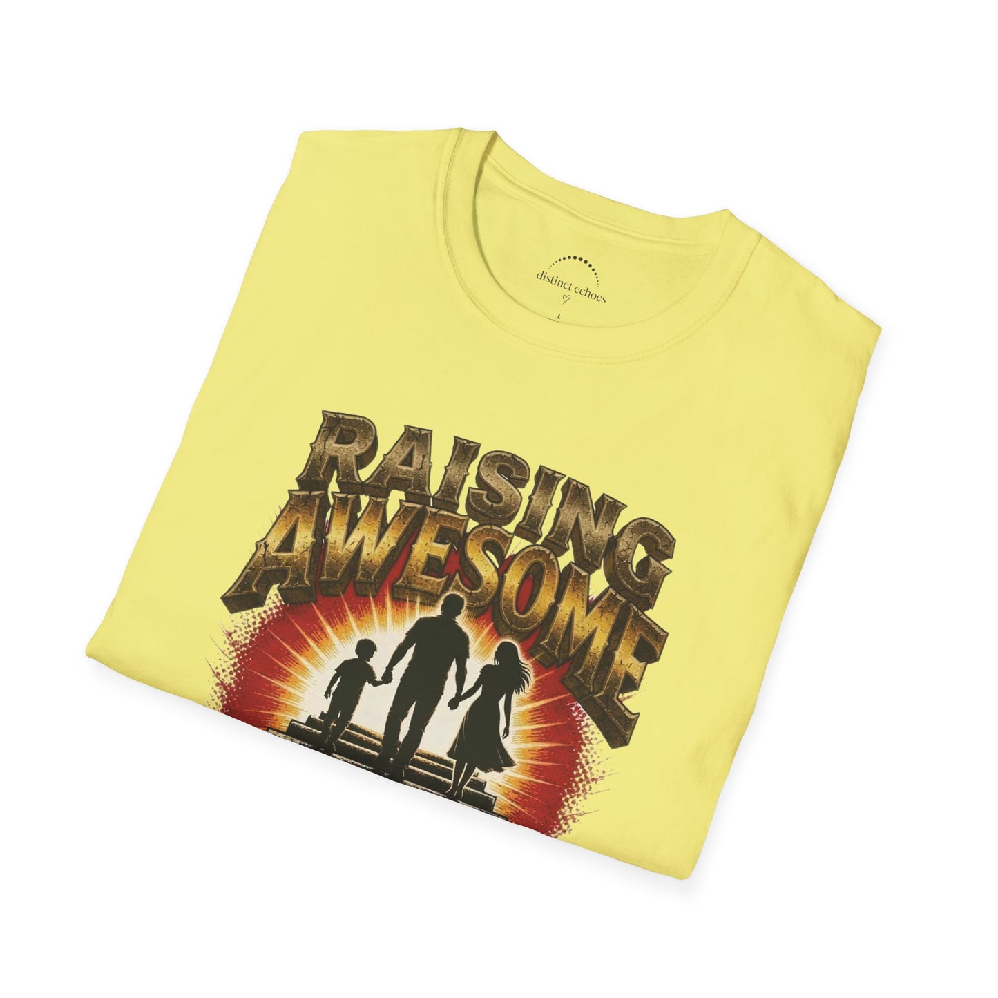 Raising Awesome (Takes Extra Steps) Family Pride Tee