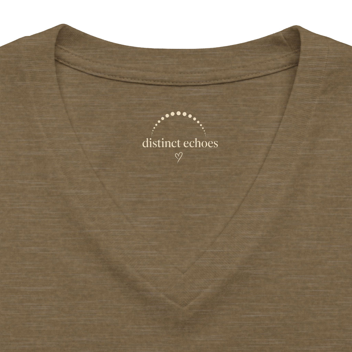 ASL Alphabet V-Neck Tee — Women's Sign Language Graphic T-Shirt  "Fall is for Everyone"