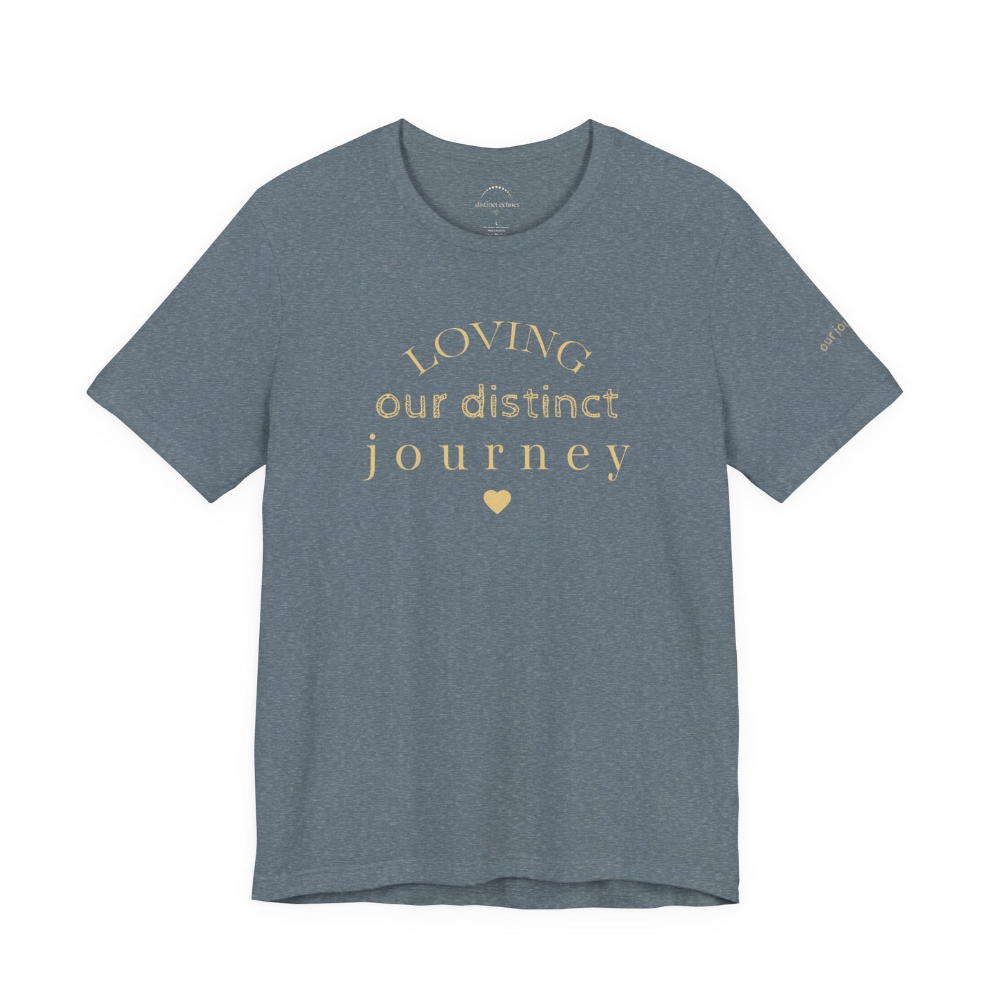 Loving Our Distinct Journey Tee - Neurodiverse Family Life