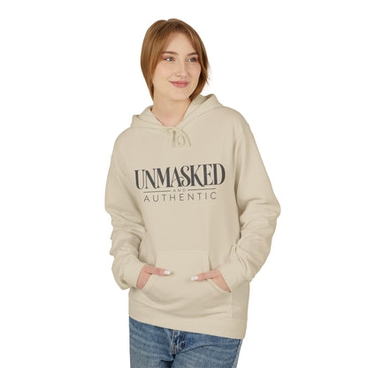 UNMASKED Hoodie — Midweight Unisex Fleece Pullover
