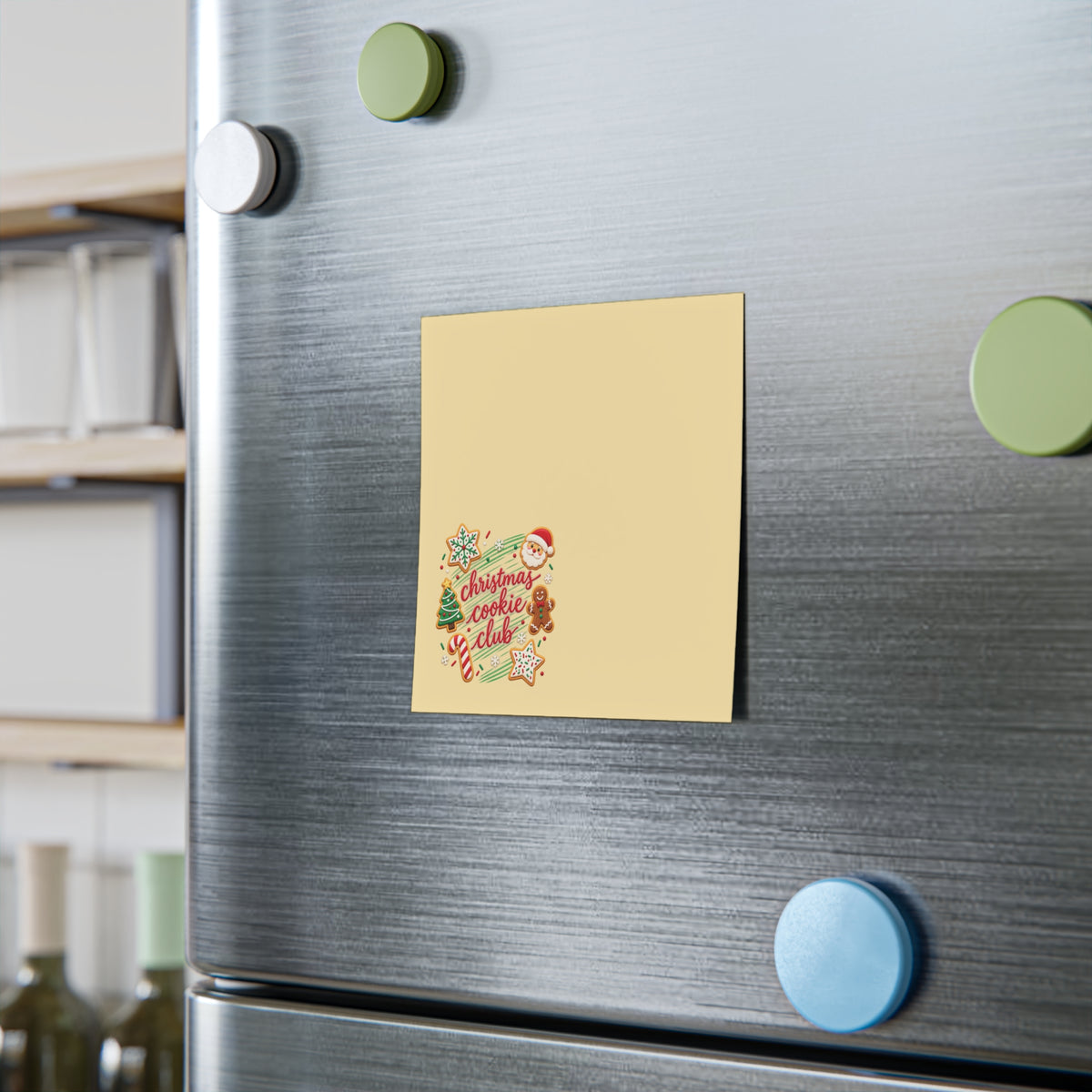 Christmas Cookie Club Post-it Note Pad