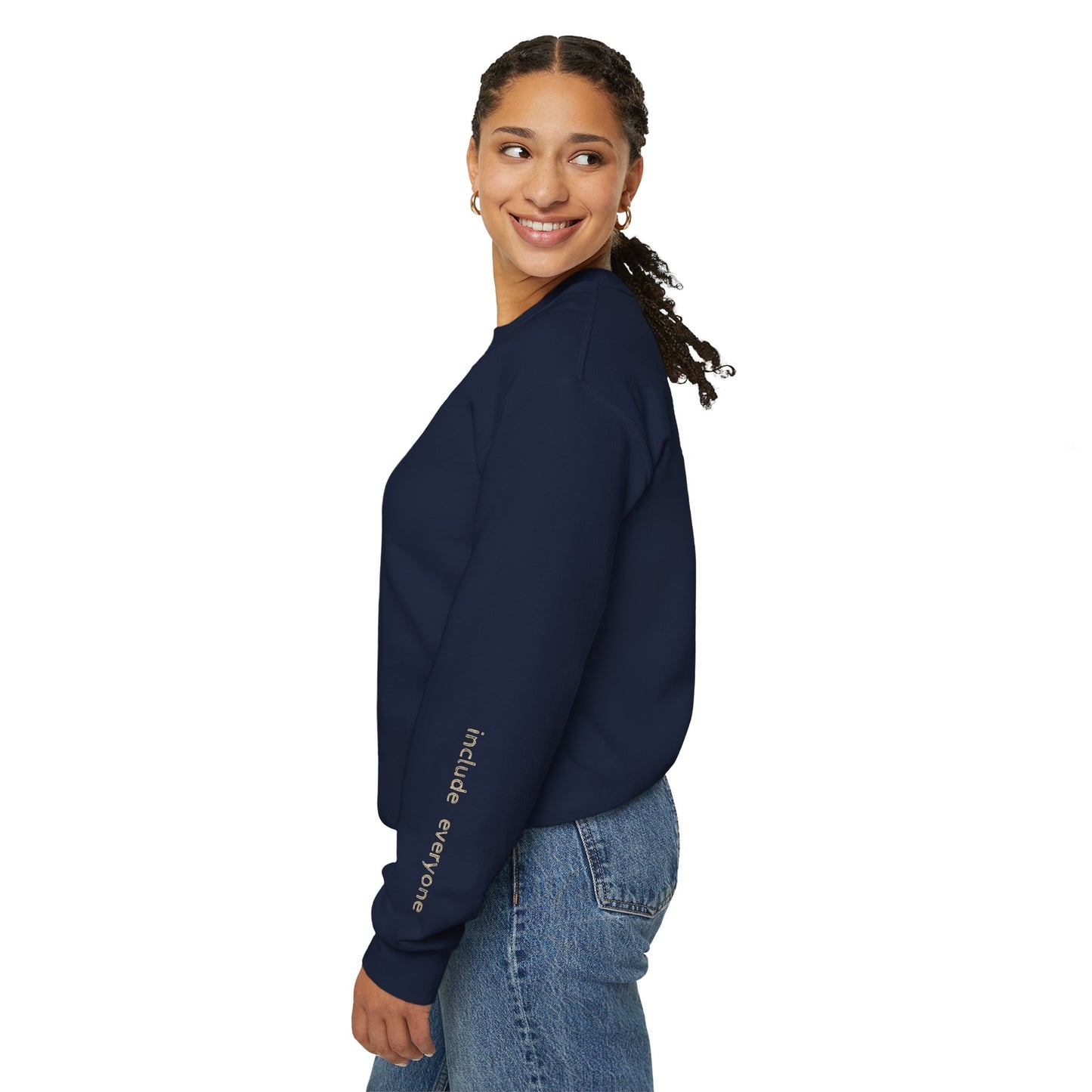 Inclusive Heart Crewneck Pullover