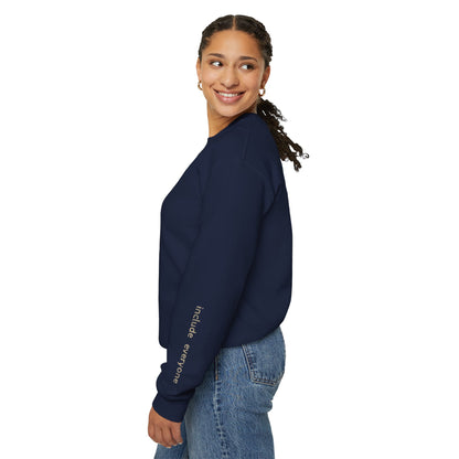 Inclusive Heart Crewneck Pullover