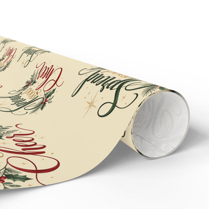 Spread Good Cheer - Christmas Wrapping Paper 30" x 36"