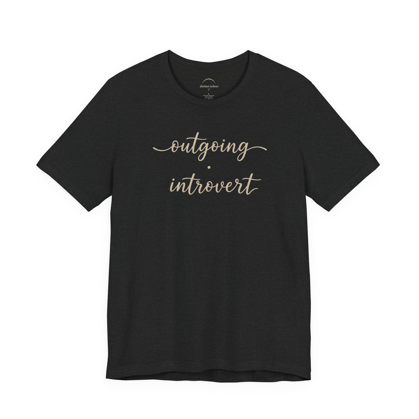 Outgoing Introvert T-Shirt — Fun Introvert Graphic Tee