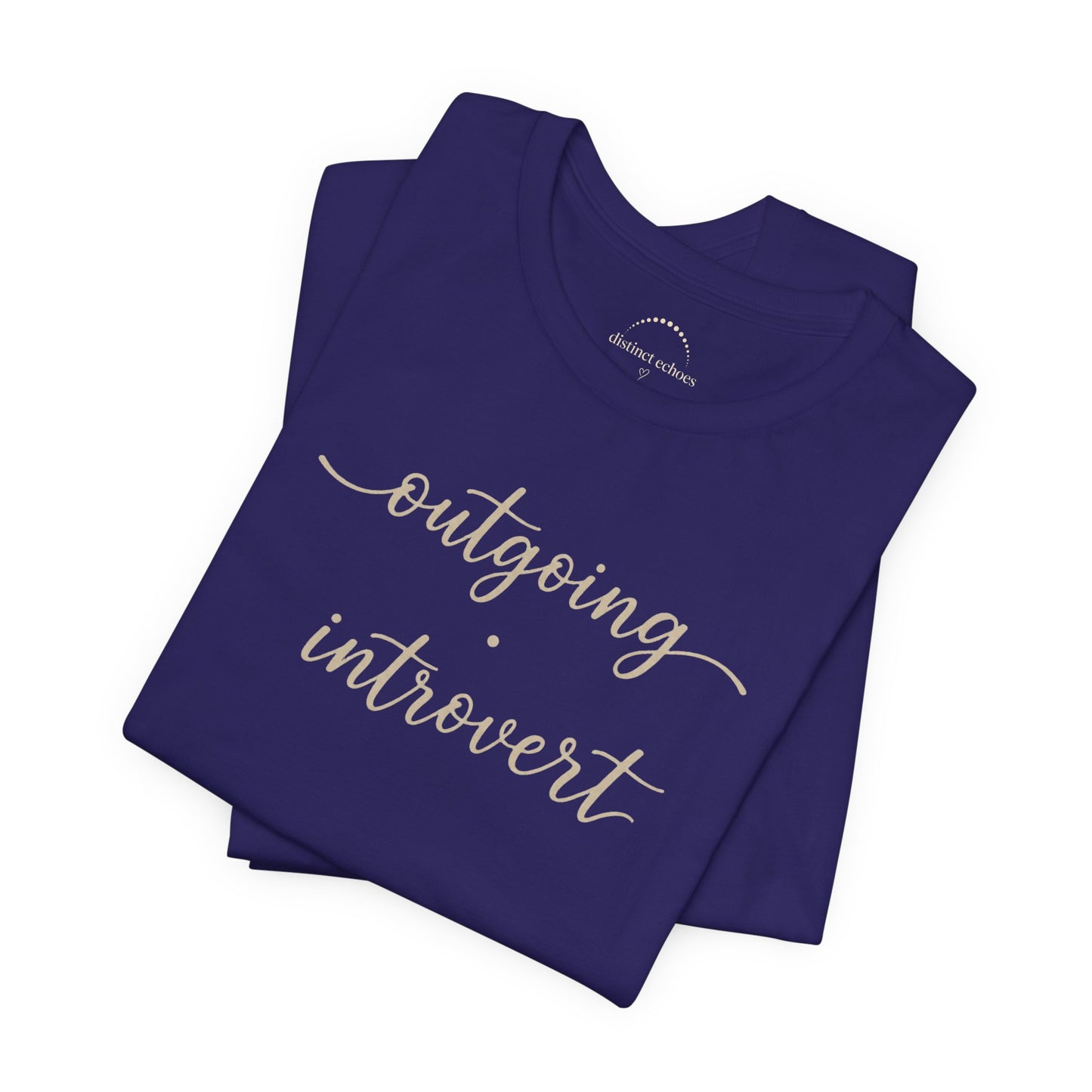 Outgoing Introvert T-Shirt — Fun Introvert Graphic Tee
