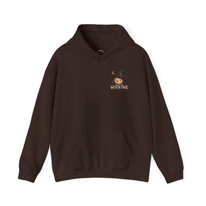 Halloween Hoodie - "Resting Witch Face" Funny Fall Graphic Comfort