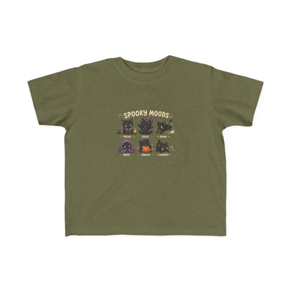 Toddler Tee - Spooky Moods mini Halloween Cats