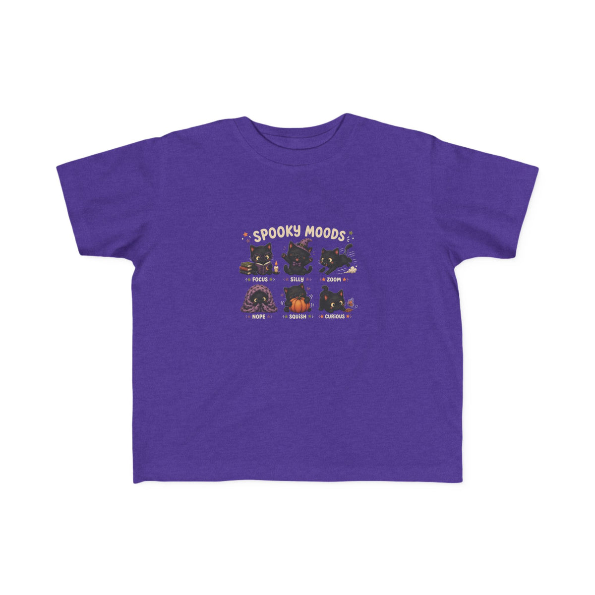 Toddler Tee - Spooky Moods mini Halloween Cats