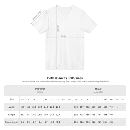 Caregiver Roles Checklist V-Neck Tee — Fun Caregiver Appreciation Shirt