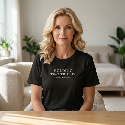 Holding Two Truths Tee — Both Truths Belong