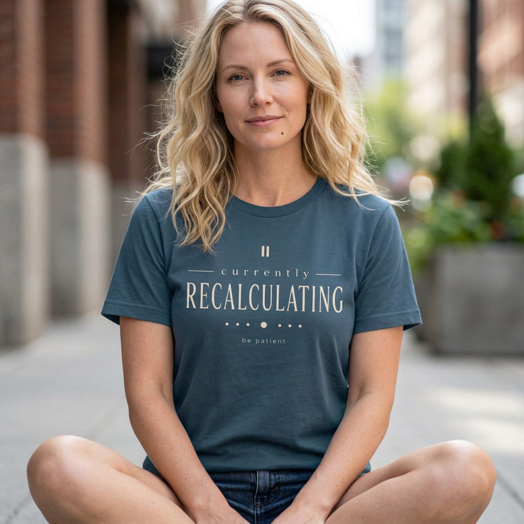 "Currently Recalculating" Graphic Unisex T-shirt