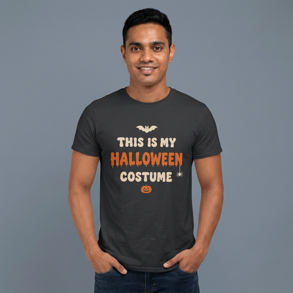 Halloween Costume Tee — "This Is My Halloween Costume" Graphic Unisex T-Shirt