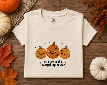 Toddler Pumpkin Trio Tee — Stickers Make Everything Better