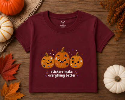 Toddler Pumpkin Trio Tee — Stickers Make Everything Better