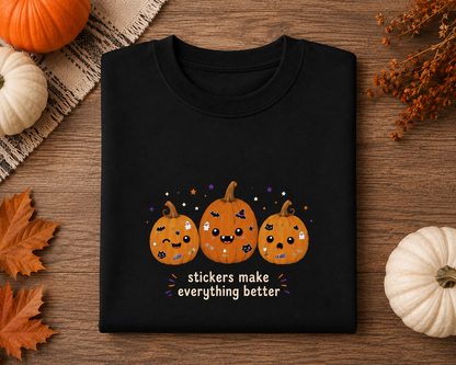 Toddler Pumpkin Trio Tee — Stickers Make Everything Better
