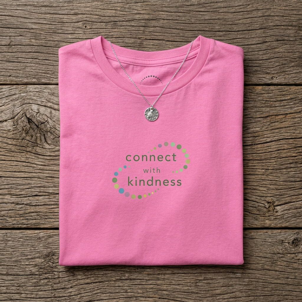 "Connect with Kindness" - Women's Softstyle Layering Tee