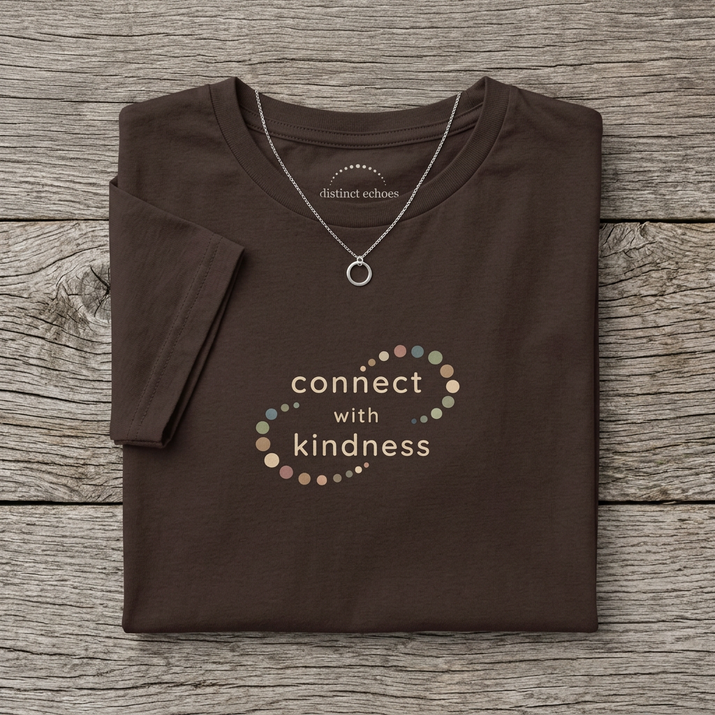 "Connect with Kindness" - Women's Softstyle Layering Tee